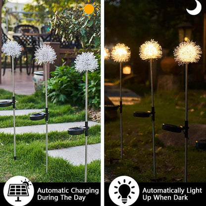 Rynx | Dandelion Garden Lights, Solar Powered
