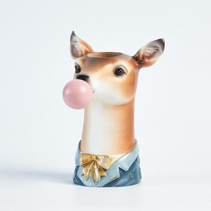 Rynx | WildBloom Animal Vases - Nature-Inspired Animal Sculptures