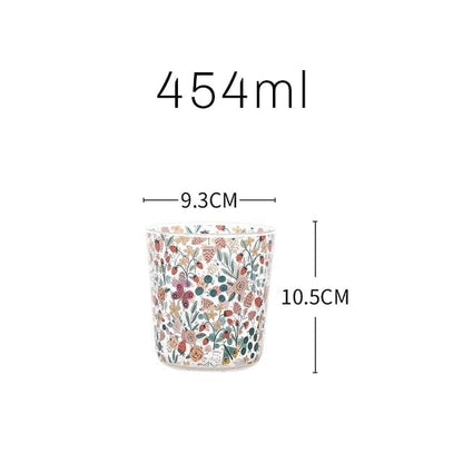 Rynx | Cute forest design glass cup