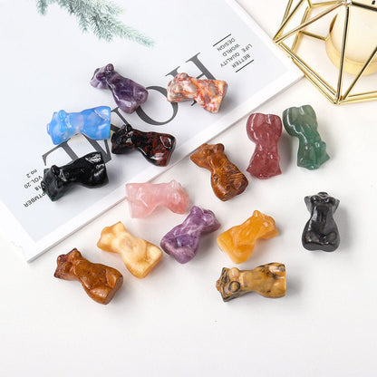 Rynx | Goddess Silhouette Crystal Statue
