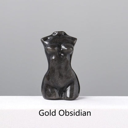 Rynx | Goddess Silhouette Crystal Statue