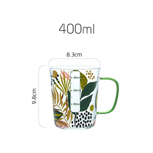 Rynx | Tropical measuring glass cup