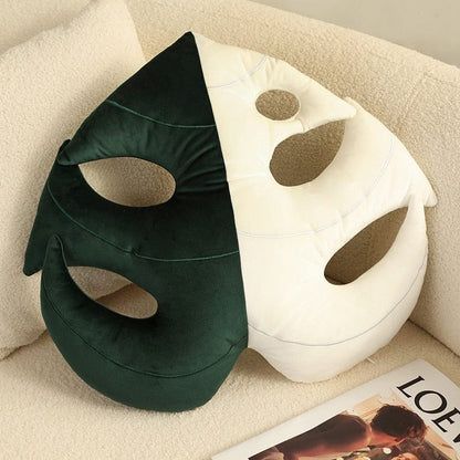 Rynx | Monstera Leaf Plush Cushion