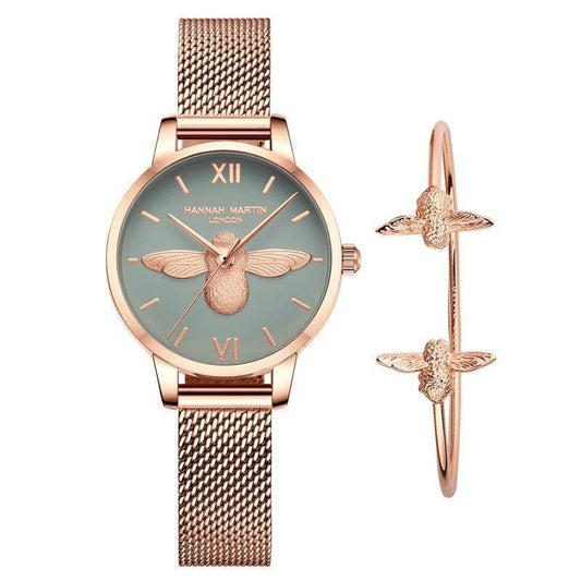 RYNX | Queen Bee Women's Watch and Bracelet Set