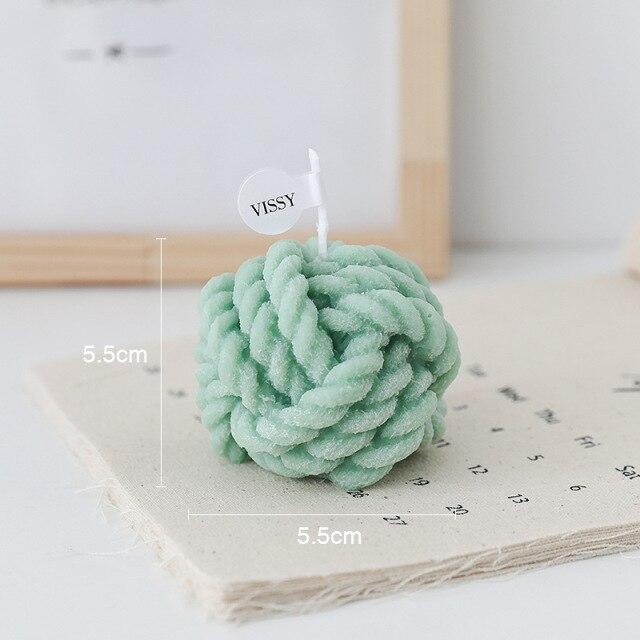 Rynx | Wool Ball Scented Candles