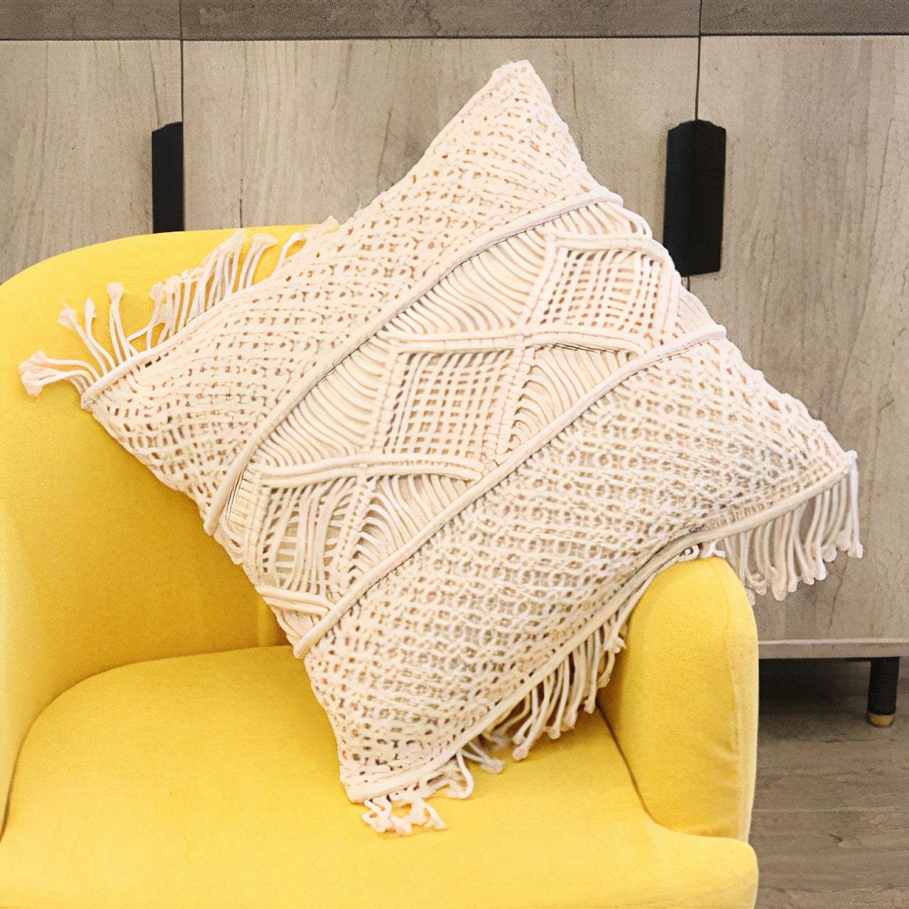 Rynx | Macrame Cushion Cover