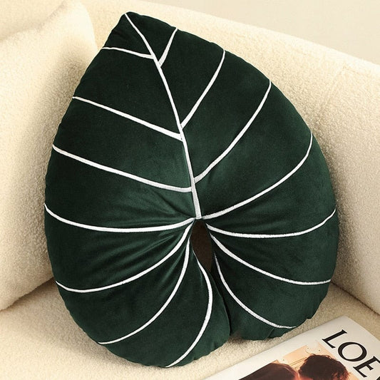 Rynx | Monstera Leaf Plush Cushion
