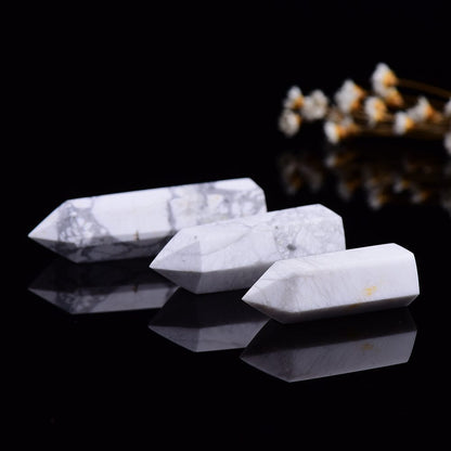 Rynx | Howlite Crystal Points Tower