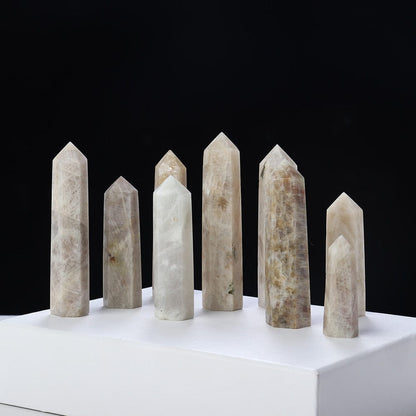 Rynx | Moonstone Crystal Points Tower