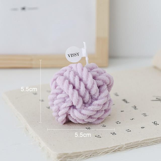 Rynx | Wool Ball Scented Candles