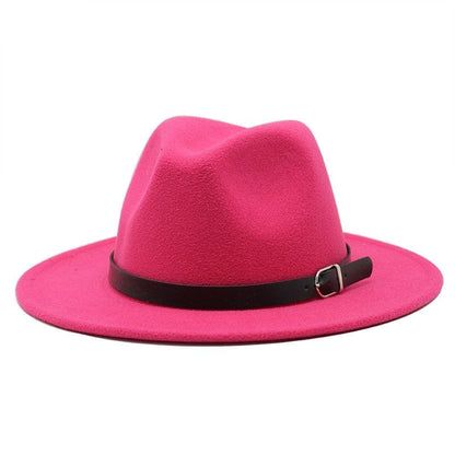 RYNX | Balbina Fedora Hat Rose