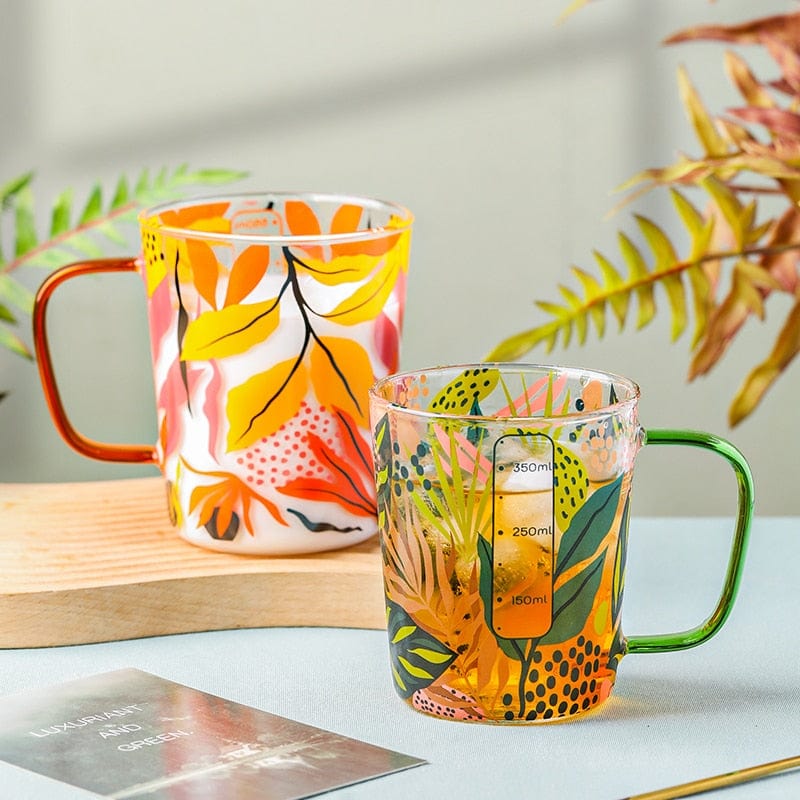 Rynx | Tropical measuring glass cup