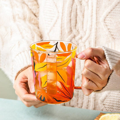 Rynx | Tropical measuring glass cup