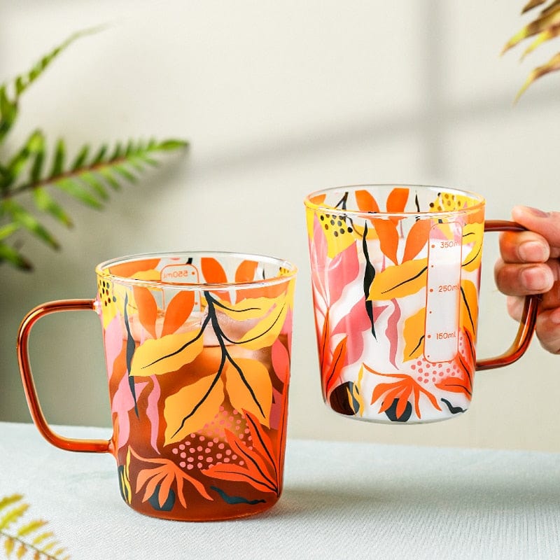 Rynx | Tropical measuring glass cup