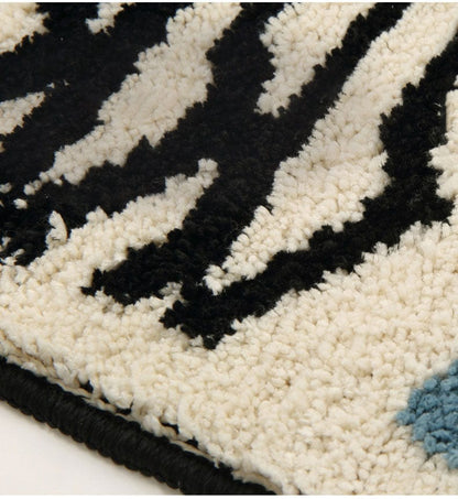Rynx | Ultra soft striped bath mat