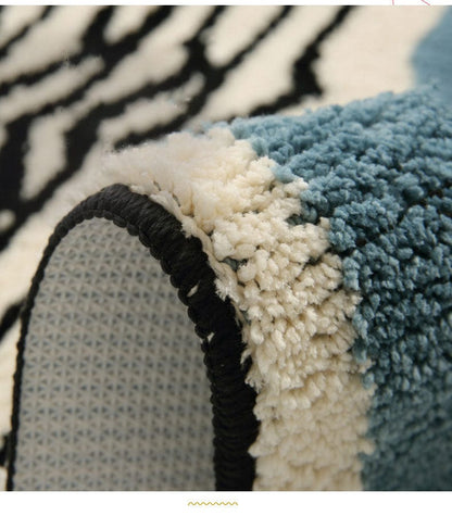Rynx | Ultra soft striped bath mat