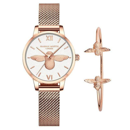 RYNX | Queen Bee Women's Watch and Bracelet Set