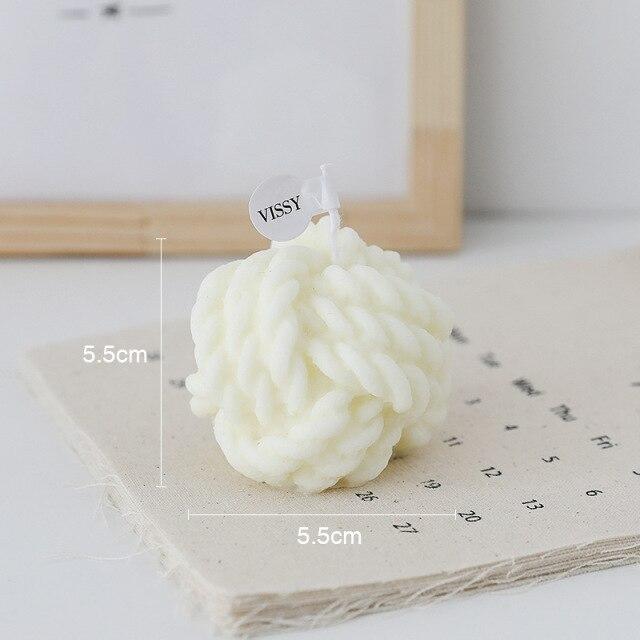 Rynx | Wool Ball Scented Candles