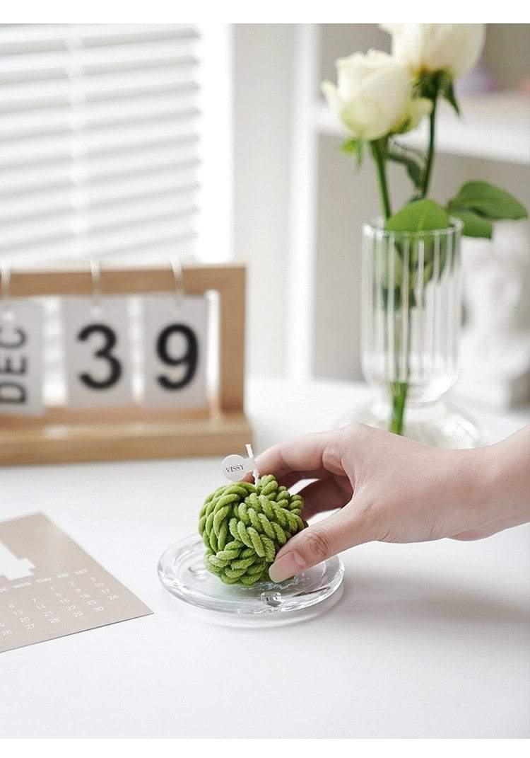 Rynx | Wool Ball Scented Candles