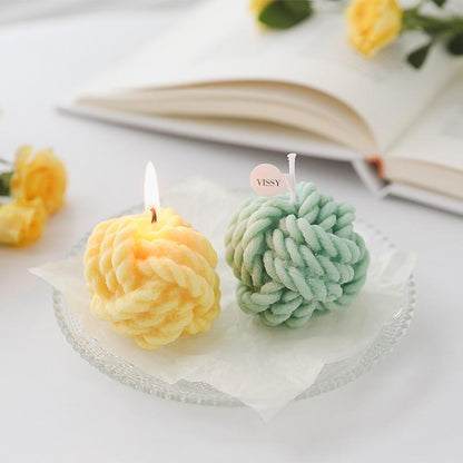 Rynx | Wool Ball Scented Candles