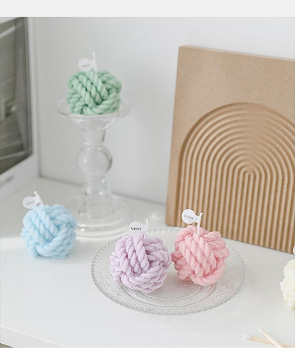 Rynx | Wool Ball Scented Candles