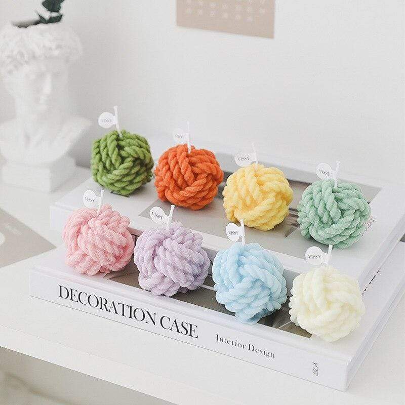 Rynx | Wool Ball Scented Candles