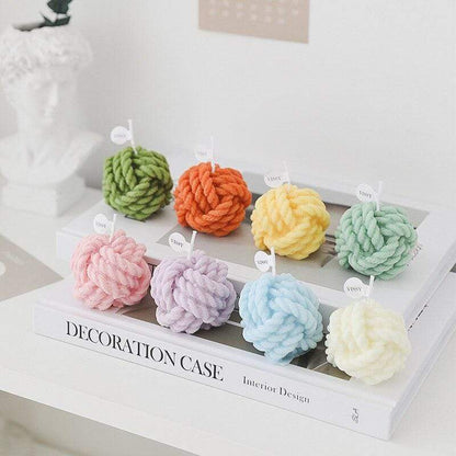 Rynx | Wool Ball Scented Candles