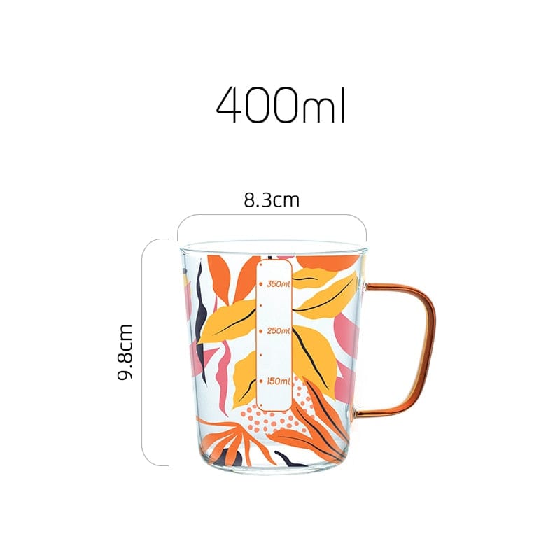 Rynx | Tropical measuring glass cup