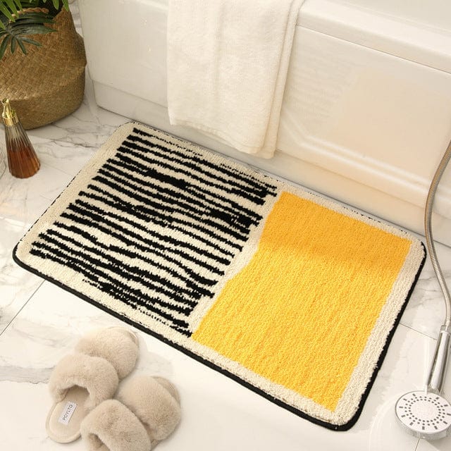 Rynx | Ultra soft striped bath mat