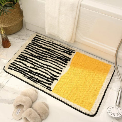 Rynx | Ultra soft striped bath mat