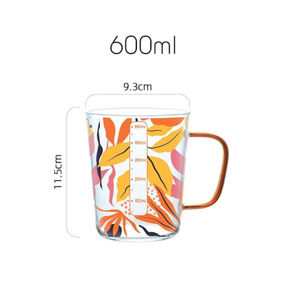Rynx | Tropical measuring glass cup