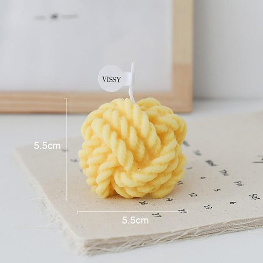 Rynx | Wool Ball Scented Candles