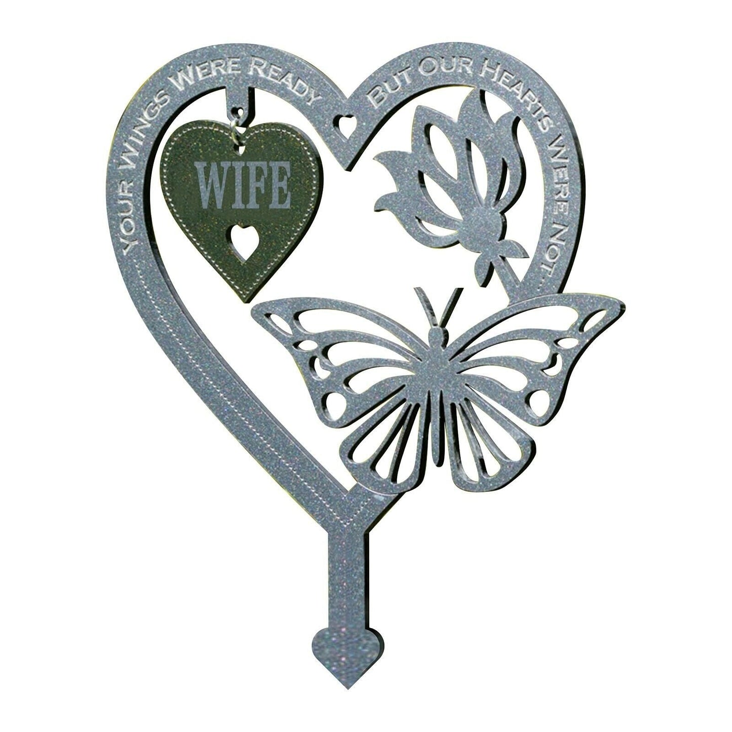 Rynx | Memorial Gift Butterfly Ornament - Garden Memorial Plaque