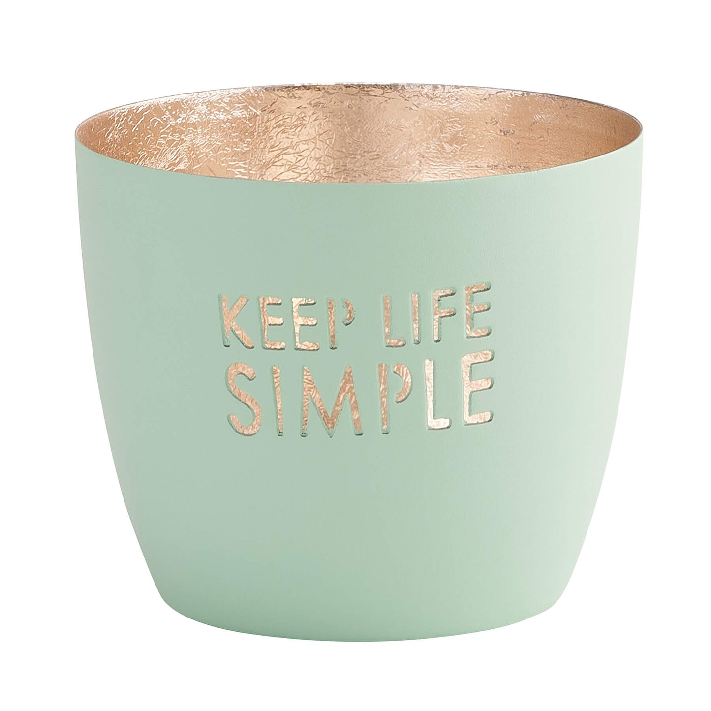 Rynx | Lantern Keep Life Simple aqua-gold colored medium