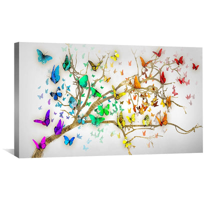 Rynx | Winged Branches Canvas