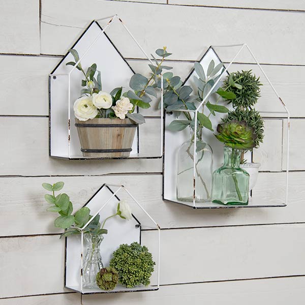 Rynx | Enamel Home Shelves Set of 3