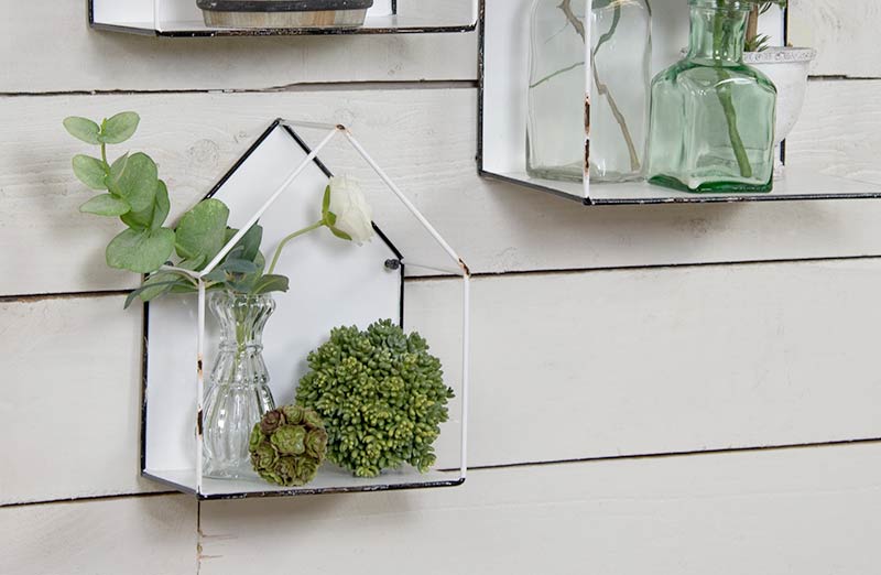 Rynx | Enamel Home Shelves Set of 3