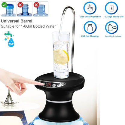 Rynx | Wireless Electric Drinking Water Bottle Pump Dispenser