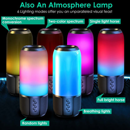 Rynx | Wireless portable speaker with color-changing lights