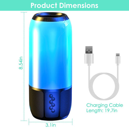 Rynx | Wireless portable speaker with color-changing lights