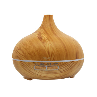 Rynx | Wood Ultrasonic Cold Mist Diffuser With 7 Color LED Lights