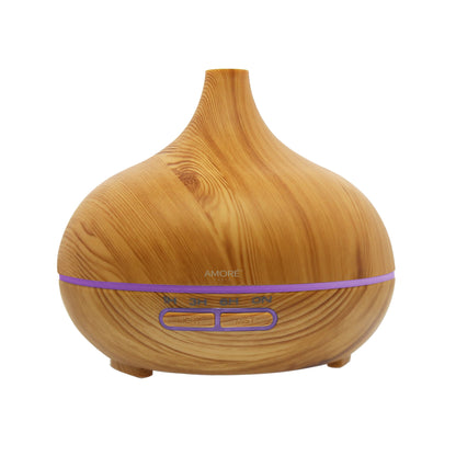Rynx | Wood Ultrasonic Cold Mist Diffuser With 7 Color LED Lights