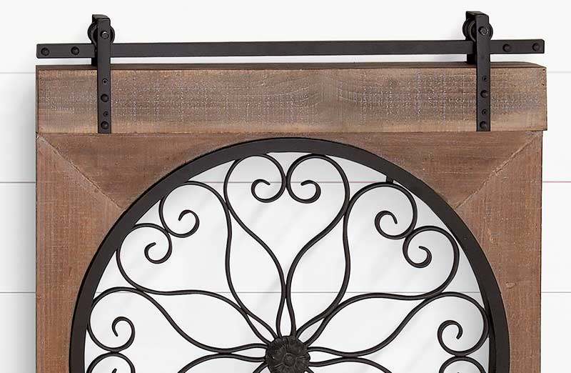 Rynx | *HUGE* Ornate Rustic Barn Door Art