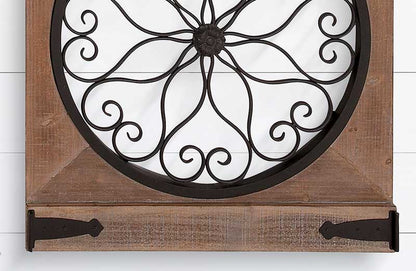 Rynx | *HUGE* Ornate Rustic Barn Door Art