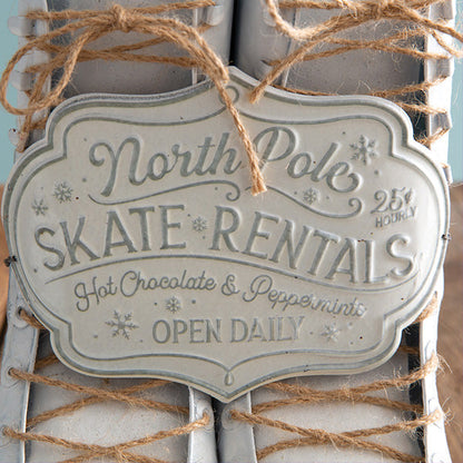 Rynx | North Pole Ice Skating Skate Planter