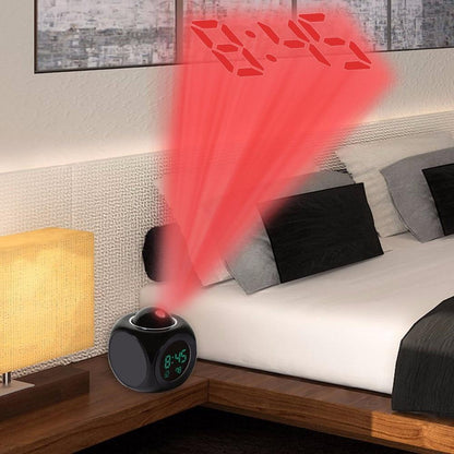 Rynx | LCD projection LED display alarm clock
