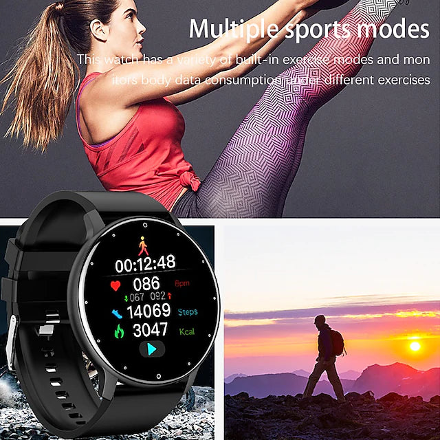 Rynx | Zl02 Smart Watch 1.28 Inches Smartwatch Fitness Running Watch