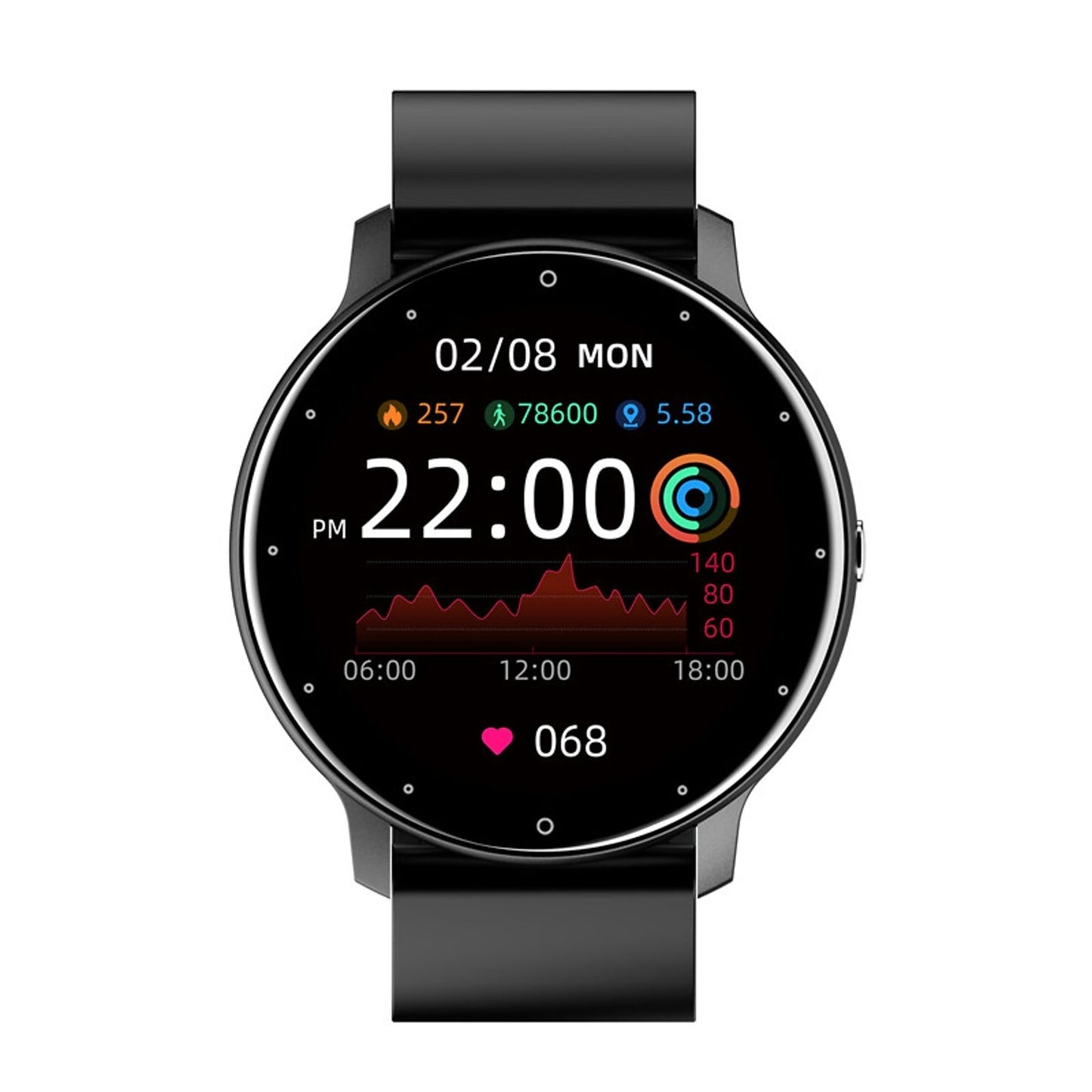 Rynx | Zl02 Smart Watch 1.28 Inches Smartwatch Fitness Running Watch