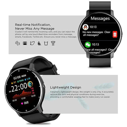 Rynx | Zl02 Smart Watch 1.28 Inches Smartwatch Fitness Running Watch