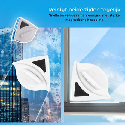Rynx | Magnetic Window Cleaner — double-sided glass cleaning device with safety lock